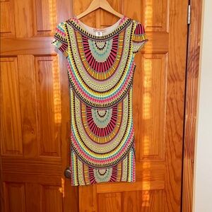 Mara Hoffman Multicolor Geometric Dress